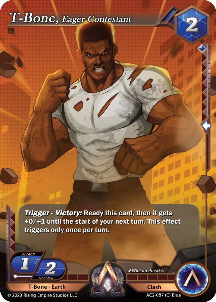 T-Bone, Eager Contestant, Standard, front