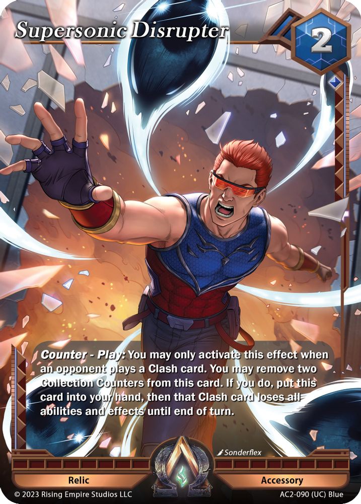 Supersonic Disruptor, Standard, front