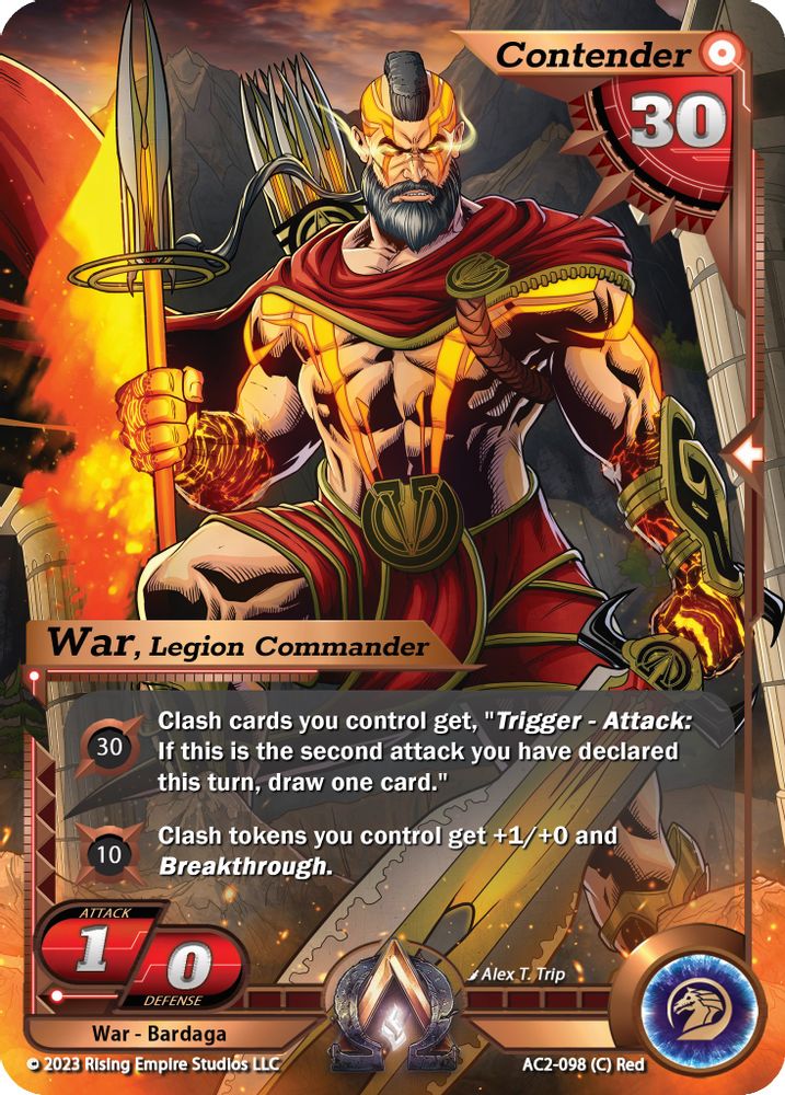 War, Legion Commander, Foil, front