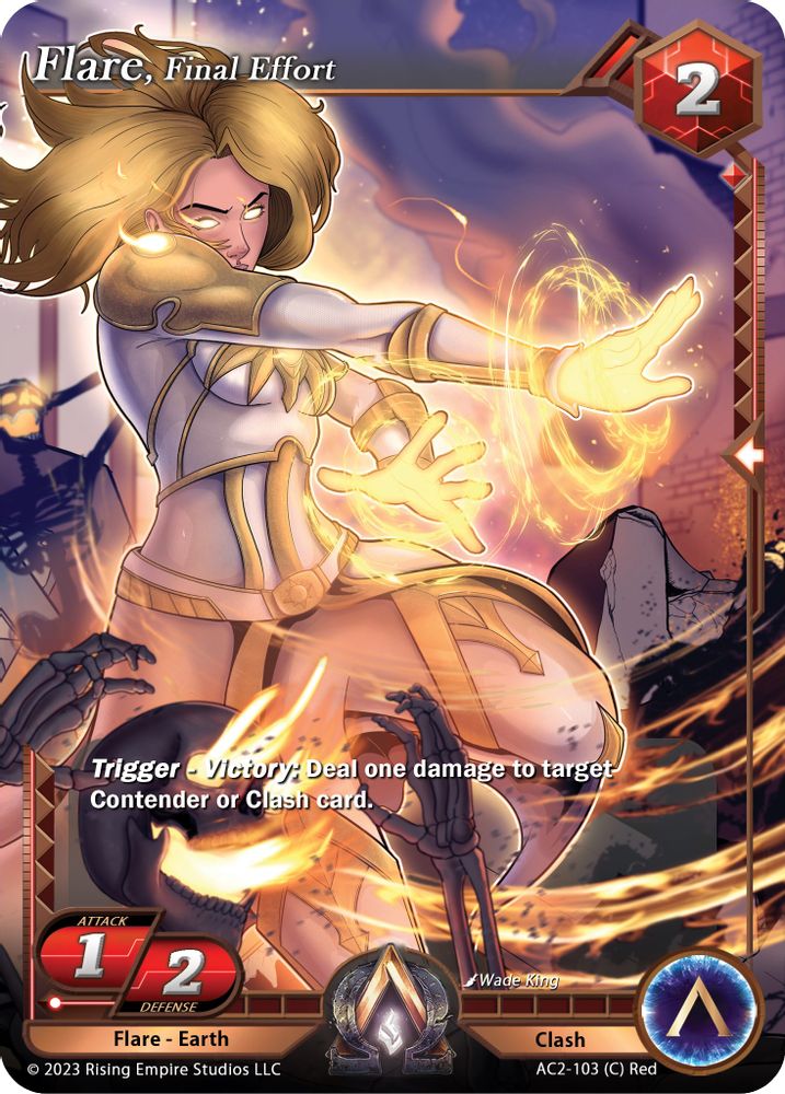 Flare, Final Effort, Standard, front