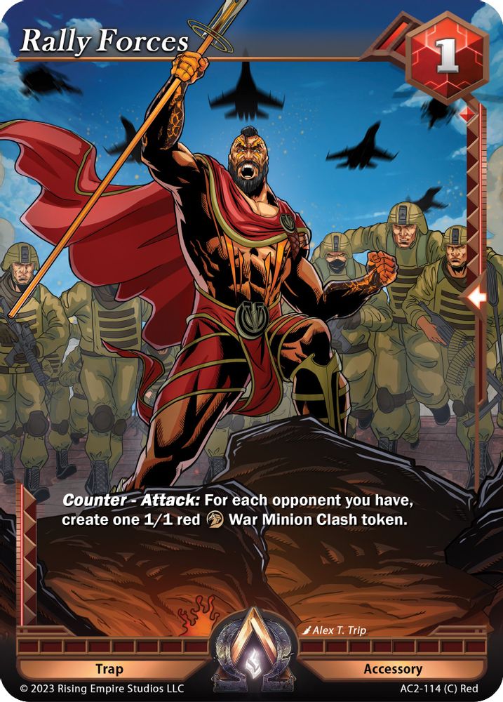 Rally Forces, Standard, front