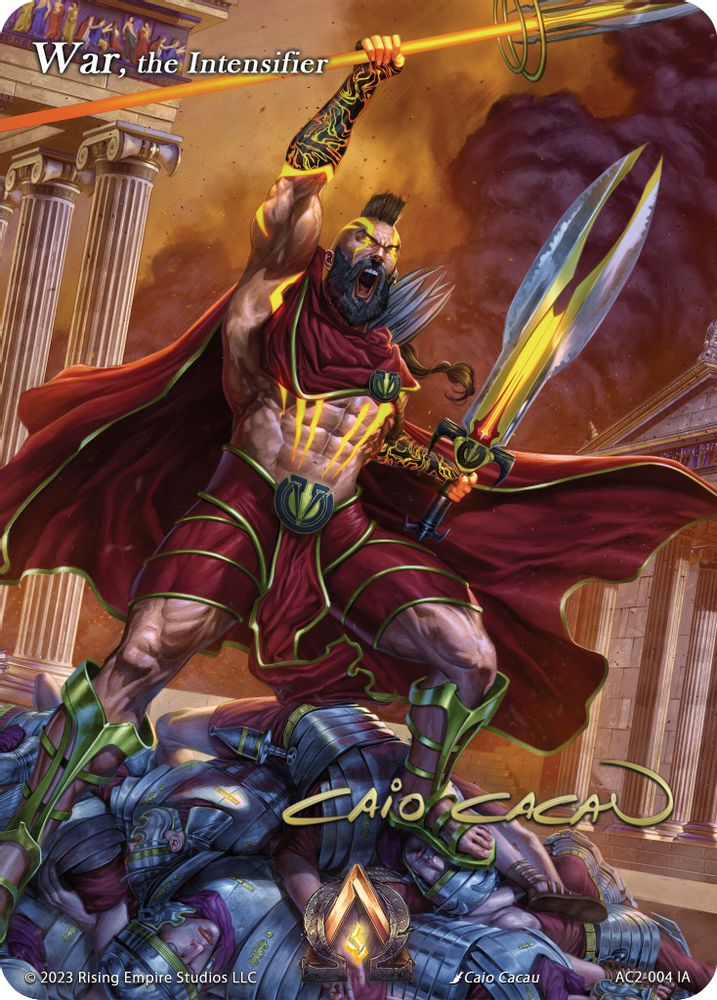 War, the Intensifier (Iconic Art), Standard, front