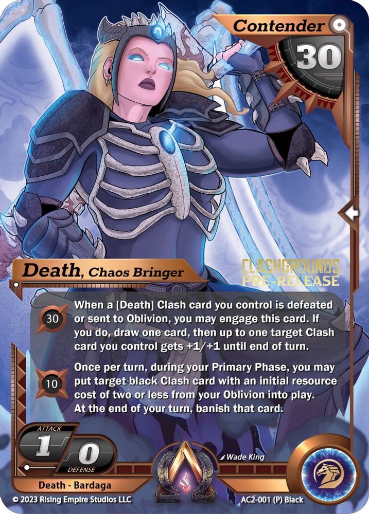Death, Chaos Bringer (Pre-Release), Standard, front