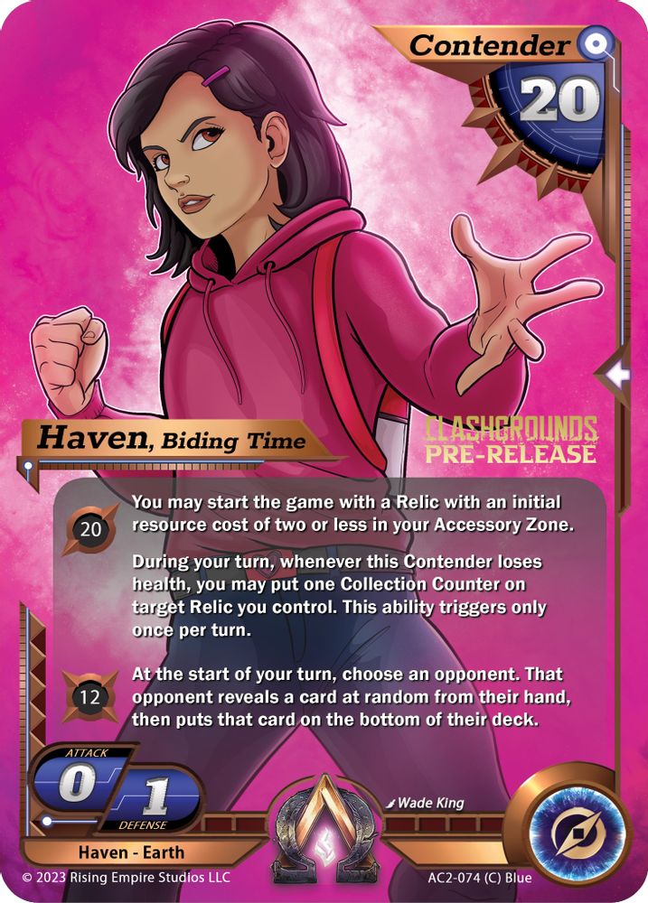 Haven, Biding Time (Pre-Release), Standard, front