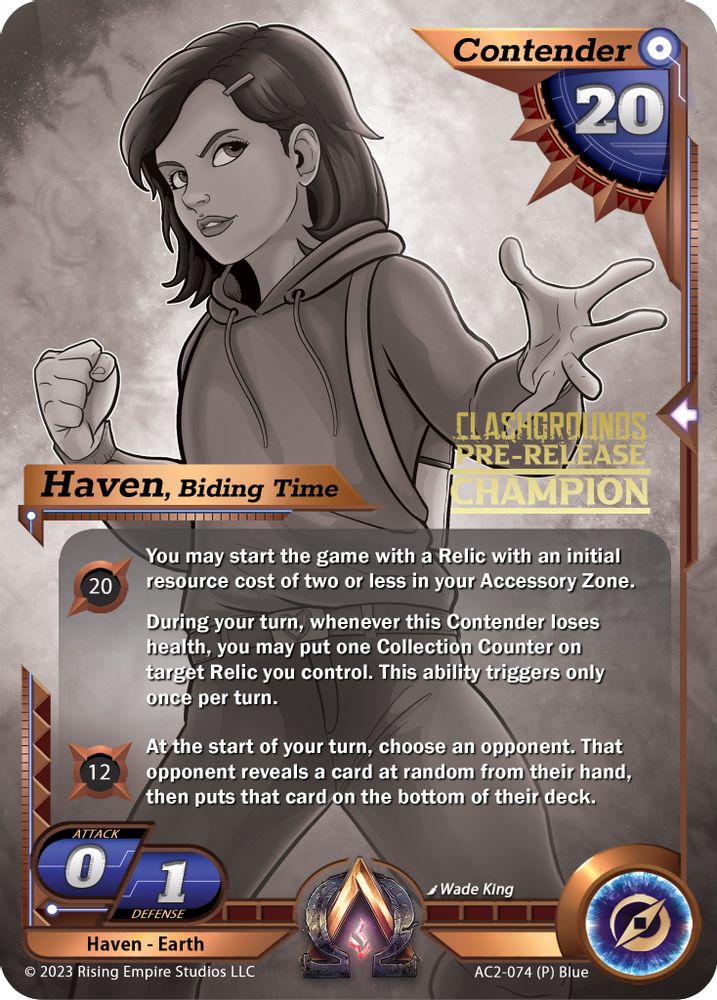 Haven, Biding Time (Pre-Release Champion), Standard, front