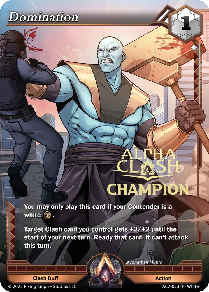 Domination (Champion), Standard, front