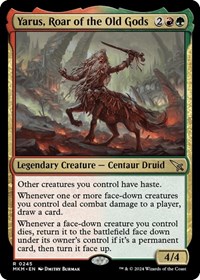 Yarus, Roar of the Old Gods, Murders at Karlov Manor