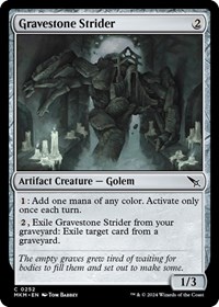 Gravestone Strider, Murders at Karlov Manor