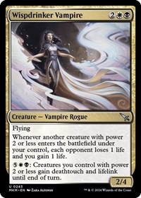 Wispdrinker Vampire, Murders at Karlov Manor