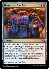 Detective's Satchel, Murders at Karlov Manor