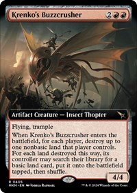 Krenko's Buzzcrusher (Extended Art), Murders at Karlov Manor