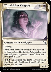 Wispdrinker Vampire (Showcase), Murders at Karlov Manor
