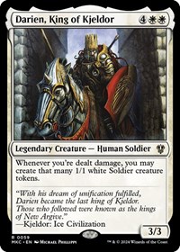 Darien, King of Kjeldor, Commander: Murders at Karlov Manor