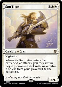 Sun Titan, Commander: Murders at Karlov Manor
