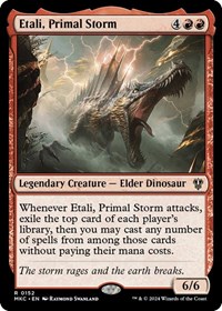 Etali, Primal Storm, Commander: Murders at Karlov Manor
