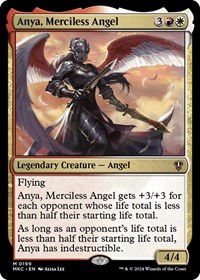 Anya, Merciless Angel, Commander: Murders at Karlov Manor
