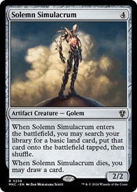 Solemn Simulacrum, Commander: Murders at Karlov Manor