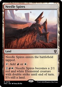 Needle Spires, Commander: Murders at Karlov Manor
