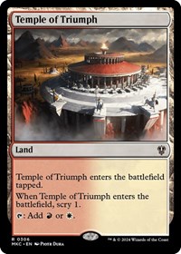 Temple of Triumph, Commander: Murders at Karlov Manor