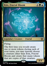 Esix, Fractal Bloom, Commander: Murders at Karlov Manor