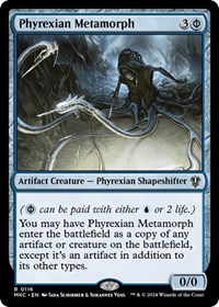 Phyrexian Metamorph, Commander: Murders at Karlov Manor