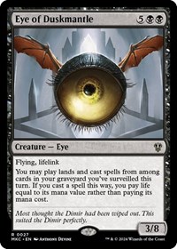 Eye of Duskmantle, Commander: Murders at Karlov Manor