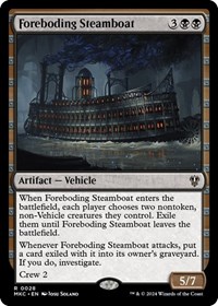 Foreboding Steamboat, Commander: Murders at Karlov Manor