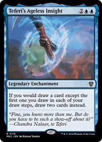 Teferi's Ageless Insight, Commander: Murders at Karlov Manor