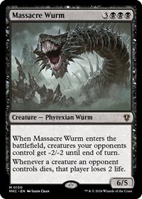 Massacre Wurm, Commander: Murders at Karlov Manor