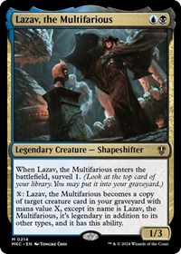 Lazav, the Multifarious, Commander: Murders at Karlov Manor