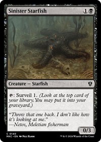 Sinister Starfish, Commander: Murders at Karlov Manor