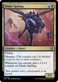 Dimir Spybug, Commander: Murders at Karlov Manor