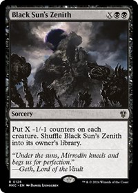Black Sun's Zenith, Commander: Murders at Karlov Manor