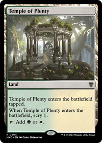 Temple of Plenty, Commander: Murders at Karlov Manor
