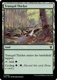 Tranquil Thicket, Commander: Murders at Karlov Manor