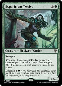 Experiment Twelve, Commander: Murders at Karlov Manor