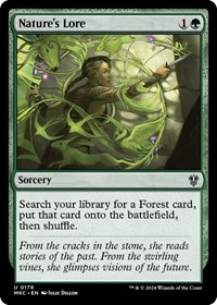 Nature's Lore, Commander: Murders at Karlov Manor