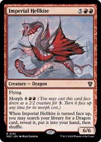 Imperial Hellkite, Commander: Murders at Karlov Manor
