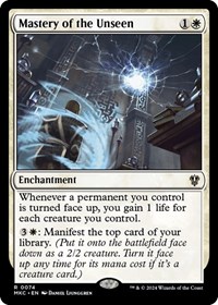 Mastery of the Unseen, Commander: Murders at Karlov Manor