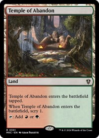 Temple of Abandon, Commander: Murders at Karlov Manor