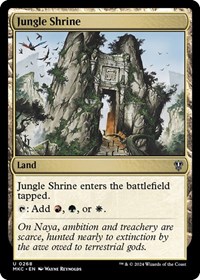 Jungle Shrine, Commander: Murders at Karlov Manor