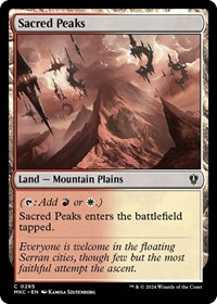 Sacred Peaks, Commander: Murders at Karlov Manor