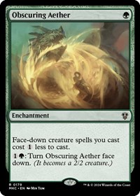 Obscuring Aether, Commander: Murders at Karlov Manor