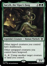 Saryth, the Viper's Fang, Commander: Murders at Karlov Manor