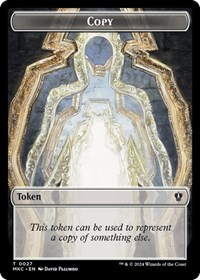 Copy // Zombie Double-Sided Token, Commander: Murders at Karlov Manor