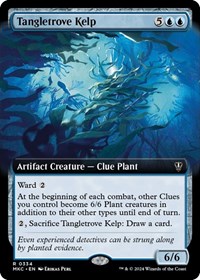 Tangletrove Kelp (Extended Art), Commander: Murders at Karlov Manor