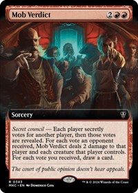 Mob Verdict (Extended Art), Commander: Murders at Karlov Manor