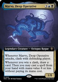 Marvo, Deep Operative (Extended Art), Commander: Murders at Karlov Manor