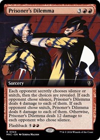 Prisoner's Dilemma (Extended Art), Commander: Murders at Karlov Manor