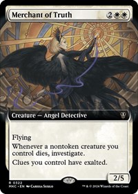 Merchant of Truth (Extended Art), Commander: Murders at Karlov Manor
